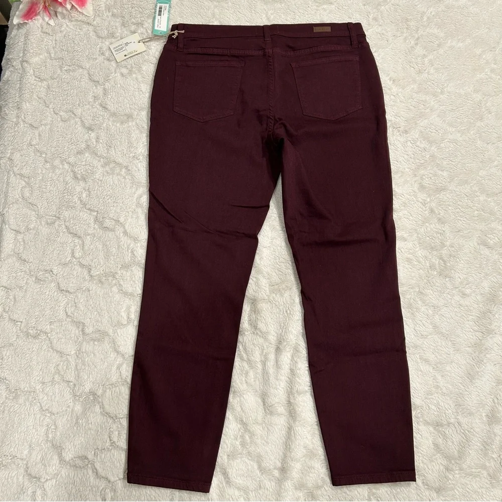 NWT Lila Ryan - Louise Skinny Jean Dark Purple 16 - Picture 2 of 13